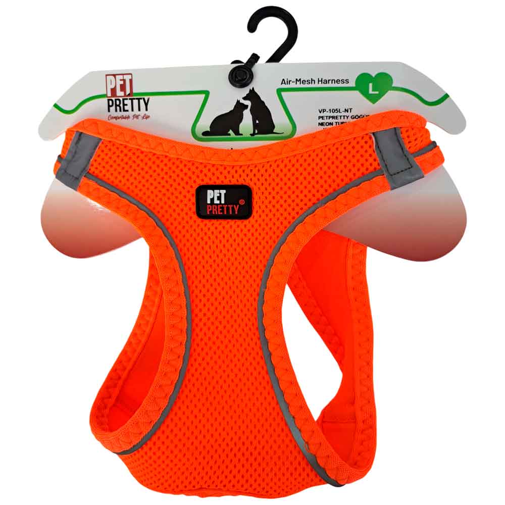 Pet Pretty Kedi Köpek Beden Tasması L Neon Turuncu